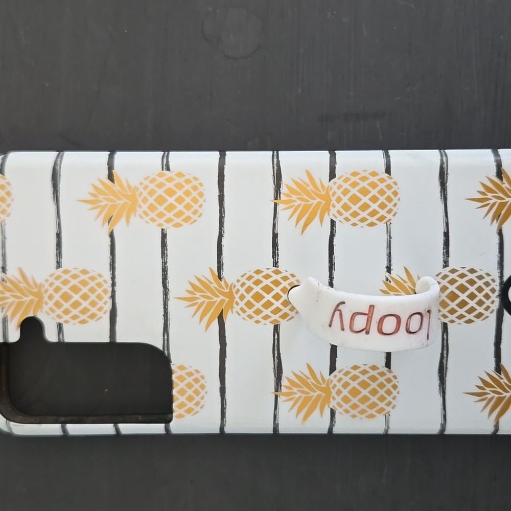 Loopy Case Pineapple Design Phone Case